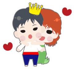 Not one!Nor two!We are three! sticker #6199319