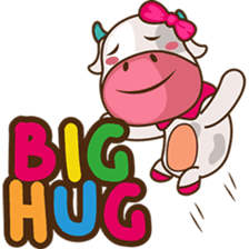 Mira the sweet cow sticker #6199484