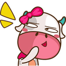 Mira the sweet cow sticker #6199489