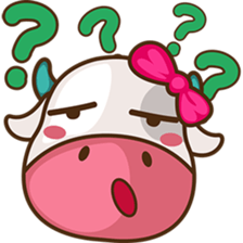 Mira the sweet cow sticker #6199490