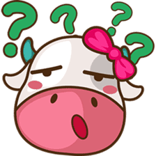 Mira the sweet cow sticker #6199490