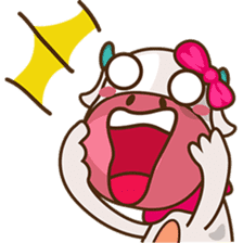 Mira the sweet cow sticker #6199496