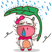 Mira the sweet cow sticker #6199497