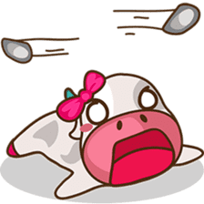 Mira the sweet cow sticker #6199499