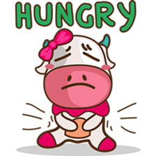 Mira the sweet cow sticker #6199500