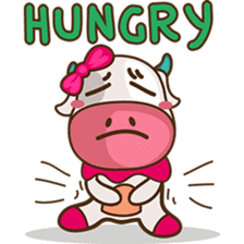 Mira the sweet cow sticker #6199500