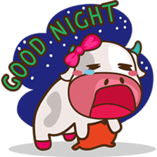 Mira the sweet cow sticker #6199504