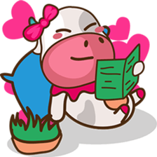 Mira the sweet cow sticker #6199505