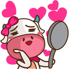 Mira the sweet cow sticker #6199519