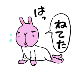 Go for it,it is a rabbit 2 sticker #6199544