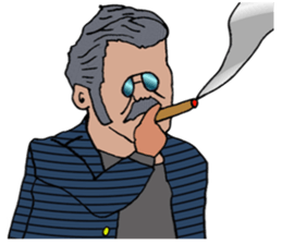 ADDICTIVE FACE (MATURE GUYS VERSION) sticker #6199661