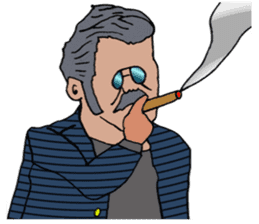 ADDICTIVE FACE (MATURE GUYS VERSION) sticker #6199661