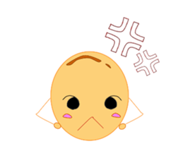 Daizu-Chan (Soy beans) sticker #6199975