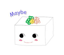 Daizu-Chan (Soy beans) sticker #6199993