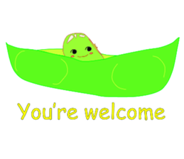 Daizu-Chan (Soy beans) sticker #6199996