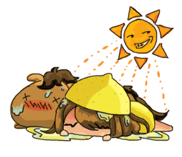 Lemon & animals sticker #6200201