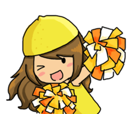 Lemon & animals sticker #6200216