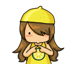 Lemon & animals sticker #6200217
