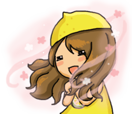 Lemon & animals sticker #6200218