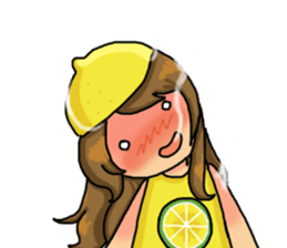 Lemon & animals sticker #6200219