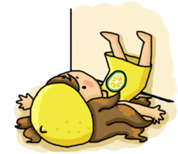 Lemon & animals sticker #6200221
