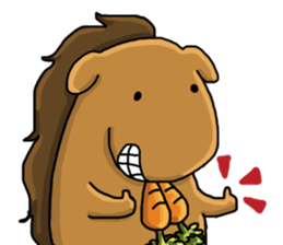 Lemon & animals sticker #6200232