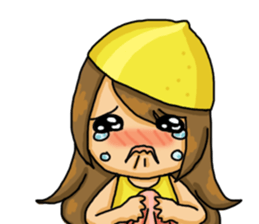 Lemon & animals sticker #6200235