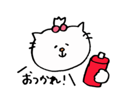 Cat daily belonging to the rugby club. sticker #6201006