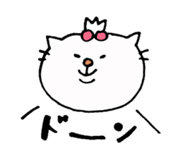 Cat daily belonging to the rugby club. sticker #6201012