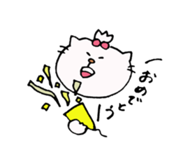 Cat daily belonging to the rugby club. sticker #6201015