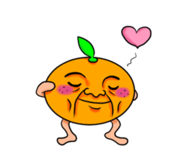 Middle-aged man of oranges sticker #6201411