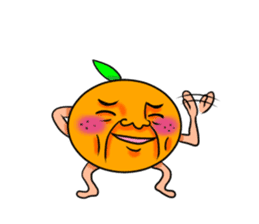 Middle-aged man of oranges sticker #6201421