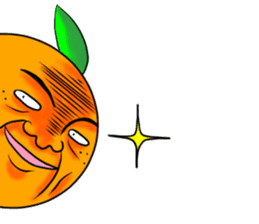 Middle-aged man of oranges sticker #6201429