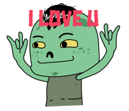 I'm Zombie sticker #6201441