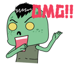 I'm Zombie sticker #6201471