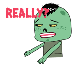 I'm Zombie sticker #6201474