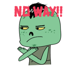 I'm Zombie sticker #6201475