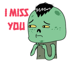 I'm Zombie sticker #6201479