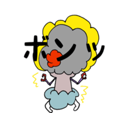 Cloud and rabbit-Breakage sticker #6201599