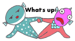 Lucky fish Fuguchan sticker #6201802