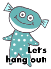 Lucky fish Fuguchan sticker #6201804