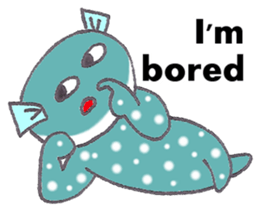 Lucky fish Fuguchan sticker #6201805