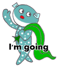 Lucky fish Fuguchan sticker #6201806