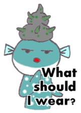 Lucky fish Fuguchan sticker #6201809