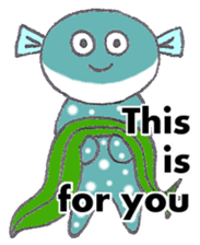 Lucky fish Fuguchan sticker #6201811