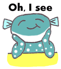 Lucky fish Fuguchan sticker #6201814