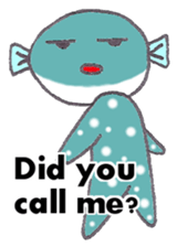 Lucky fish Fuguchan sticker #6201824