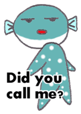 Lucky fish Fuguchan sticker #6201824