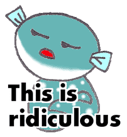 Lucky fish Fuguchan sticker #6201827
