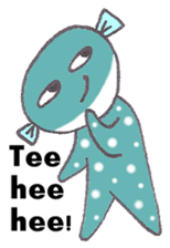 Lucky fish Fuguchan sticker #6201832